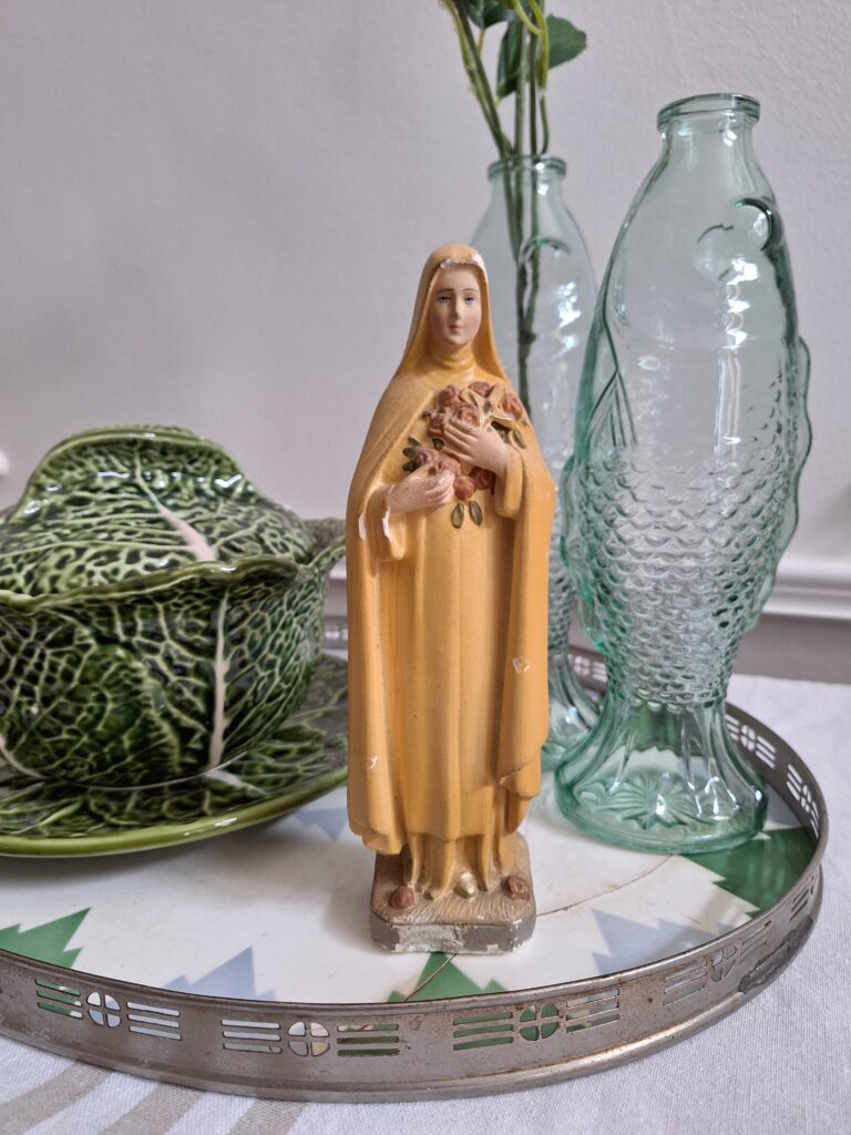 Nieuw: Mariabeeld warmgeel, klein model